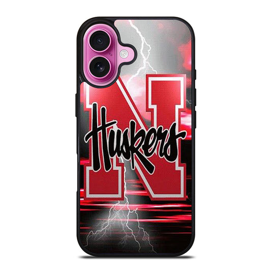 NEBRASKA CORNHUSKERS ICON iPhone 16 Plus Case Cover