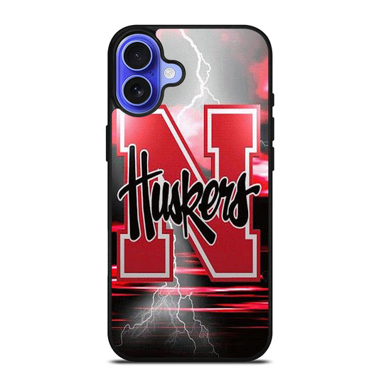 NEBRASKA CORNHUSKERS ICON iPhone 16 Case Cover