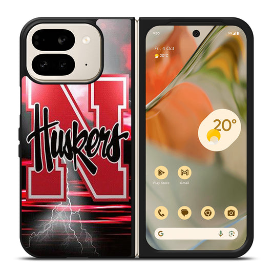 NEBRASKA CORNHUSKERS ICON Google Pixel 9 Pro Fold Case Cover