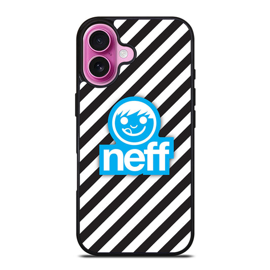 NEFF HEADWEAR STRIPE LOGO iPhone 16 Plus Case Cover