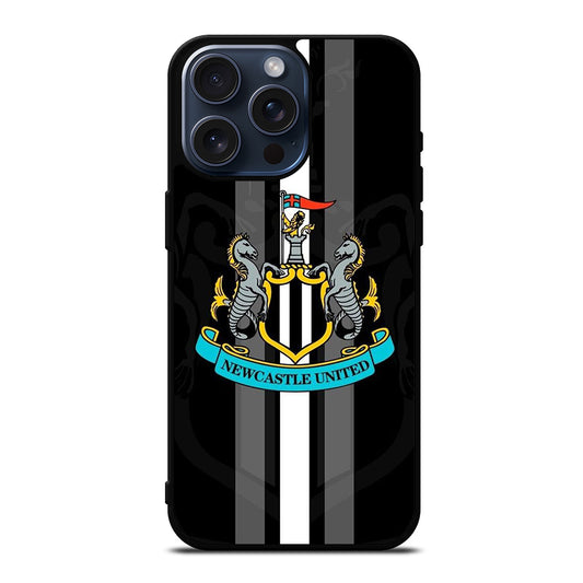 NEWCASTLE UNITED FOOTBALL LOGO iPhone 15 Pro Max Case Cover