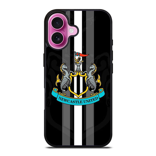 NEWCASTLE UNITED FOOTBALL LOGO iPhone 16 Plus Case Cover