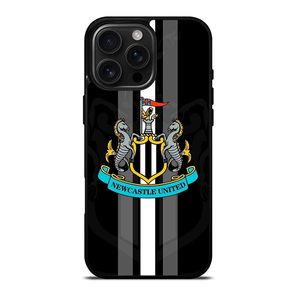 NEWCASTLE UNITED FOOTBALL LOGO iPhone 16 Pro Max Case Cover