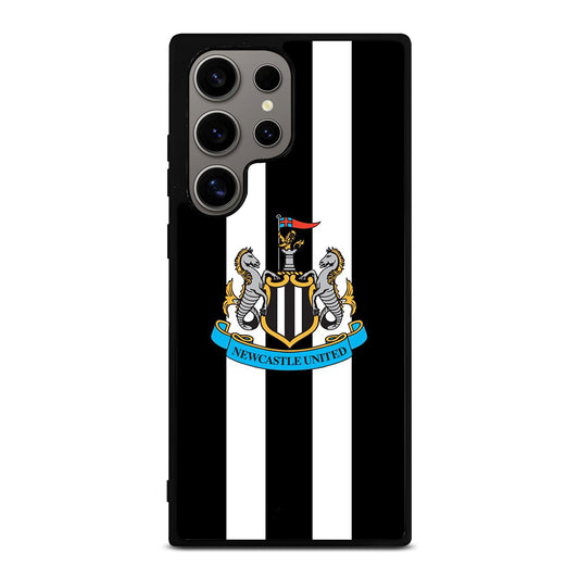 NEWCASTLE UNITED FOOTBALL STRIPE LOGO Samsung Galaxy S24 Ultra Case Cover