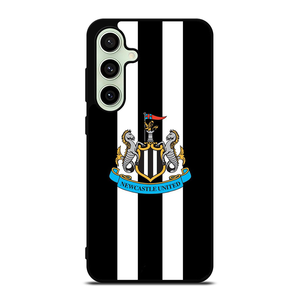 NEWCASTLE UNITED FOOTBALL STRIPE LOGO Samsung Galaxy S24 FE Case Cover