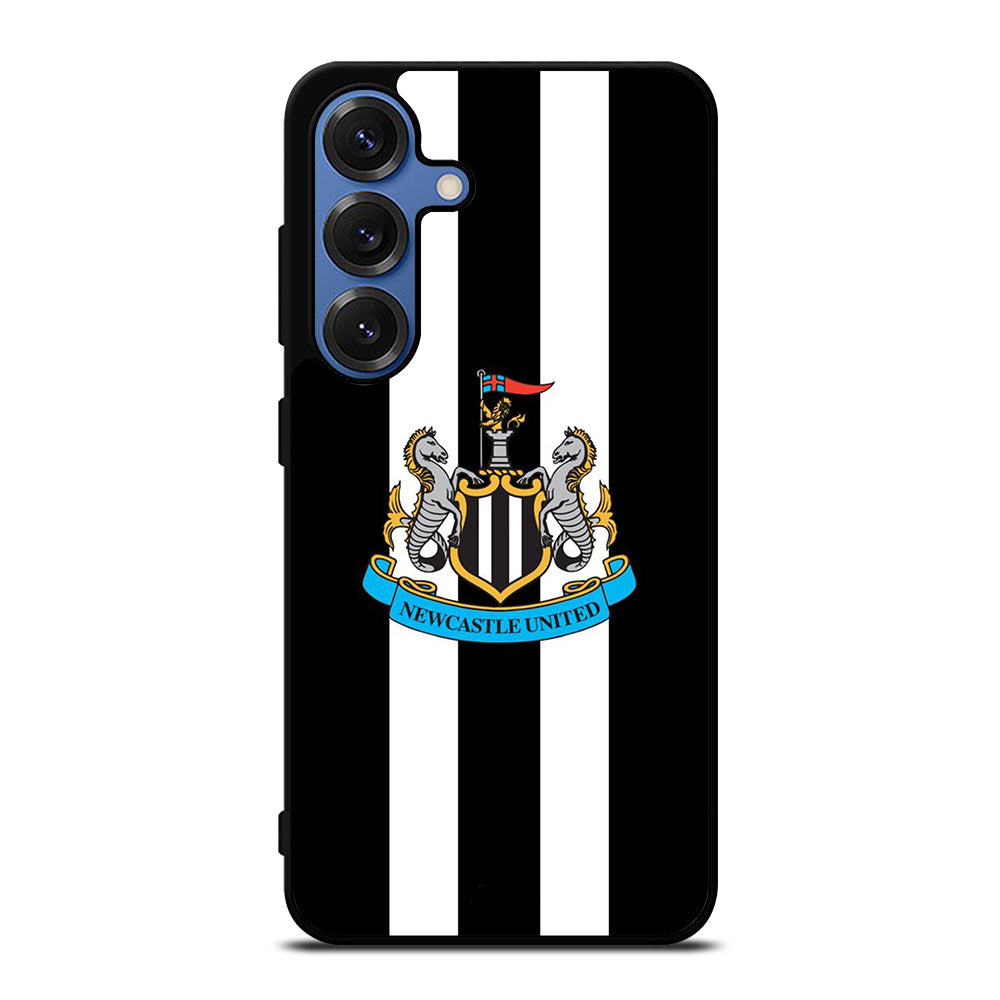NEWCASTLE UNITED FOOTBALL STRIPE LOGO Samsung Galaxy S26 Case Cover