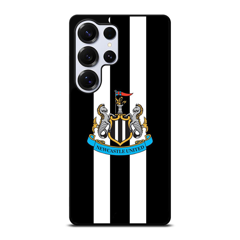 NEWCASTLE UNITED FOOTBALL STRIPE LOGO Samsung Galaxy S25 Ultra Case Cover