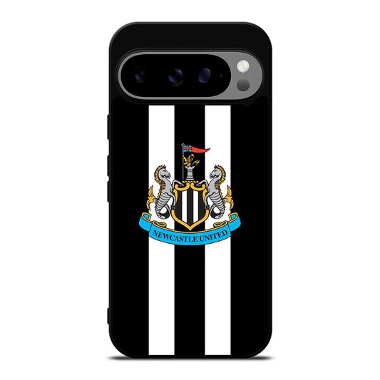 NEWCASTLE UNITED FOOTBALL STRIPE LOGO Google Pixel 9 Pro XL Case Cover