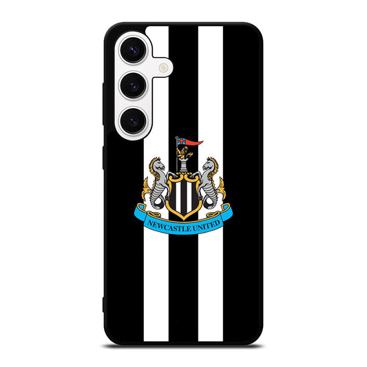 NEWCASTLE UNITED FOOTBALL STRIPE LOGO Samsung Galaxy S24 Case Cover