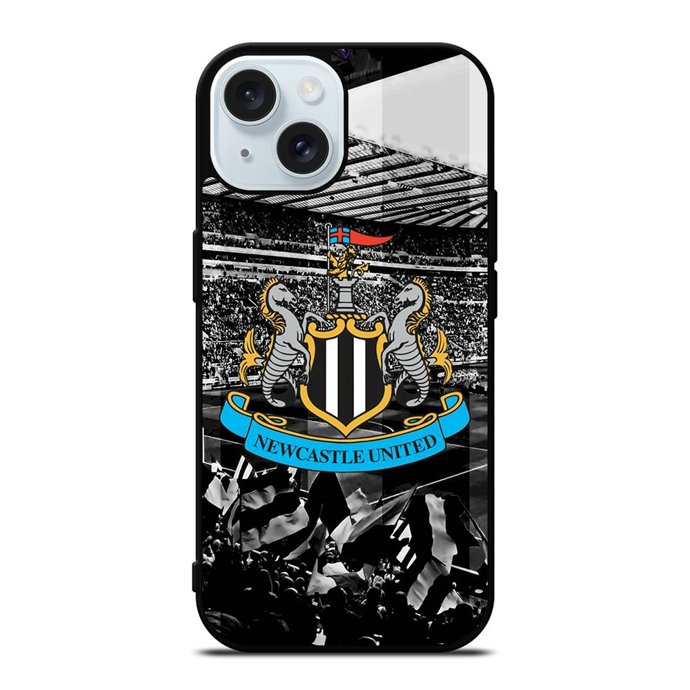 NEWCASTLE UNITED FOOTBALL SYMBOL iPhone 15 Case Cover