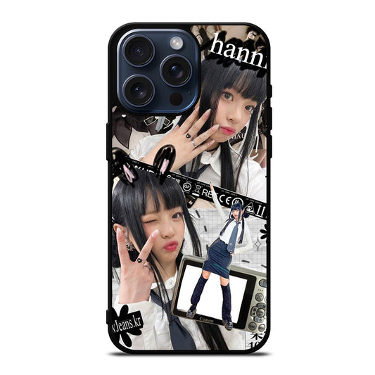 NEWJEANS HANNI KPOP COLLAGE iPhone 15 Pro Max Case Cover