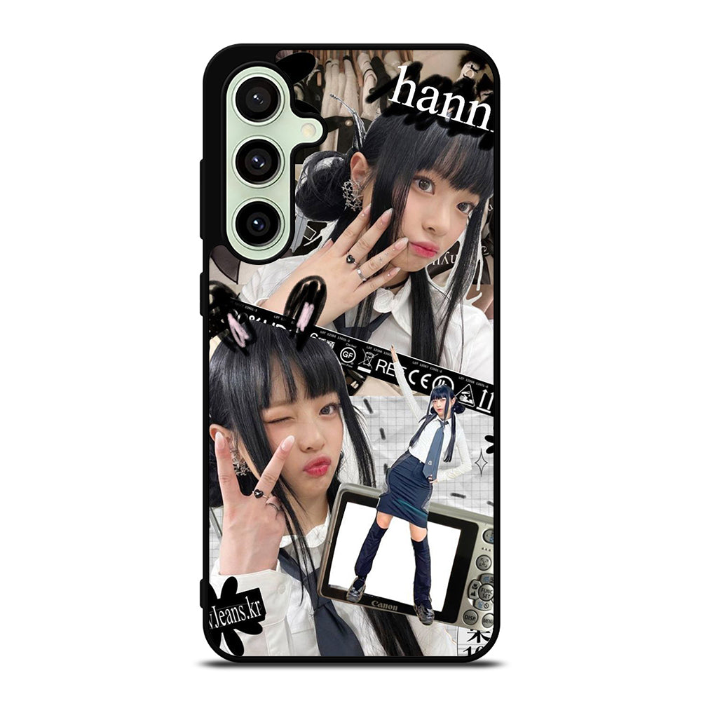 NEWJEANS HANNI KPOP COLLAGE Samsung Galaxy S24 FE Case Cover