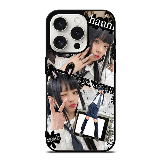 NEWJEANS HANNI KPOP COLLAGE iPhone 15 Pro Case Cover