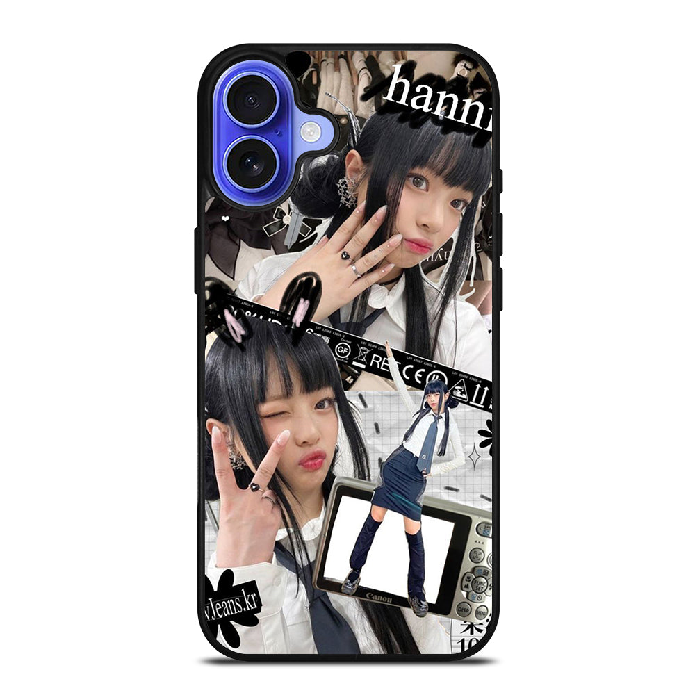 NEWJEANS HANNI KPOP COLLAGE iPhone 16 Case Cover