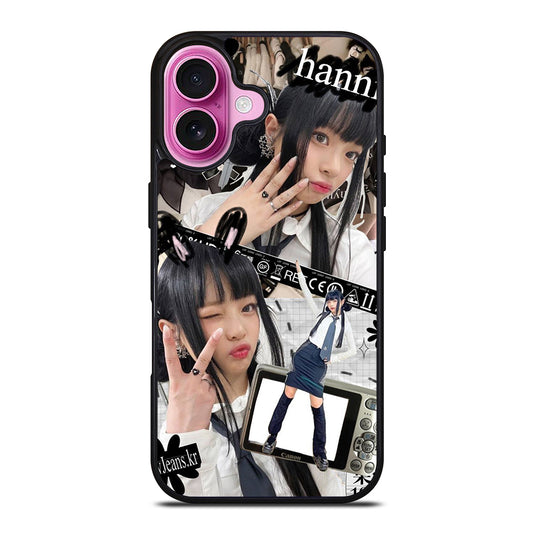 NEWJEANS HANNI KPOP COLLAGE iPhone 16 Plus Case Cover
