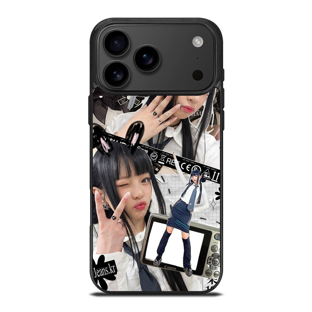 NEWJEANS HANNI KPOP COLLAGE iPhone 17 Pro Max Case Cover