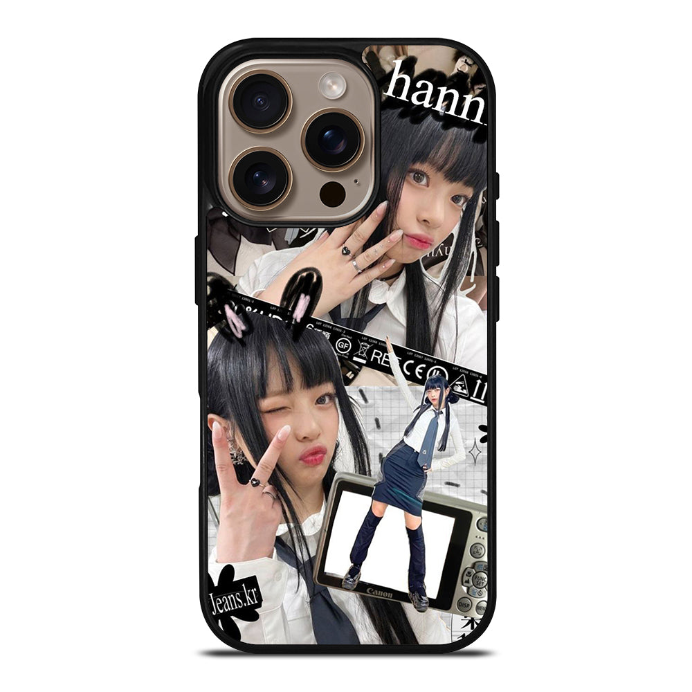 NEWJEANS HANNI KPOP COLLAGE iPhone 16 Pro Case Cover