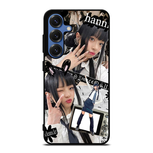 NEWJEANS HANNI KPOP COLLAGE Samsung Galaxy S25 Case Cover