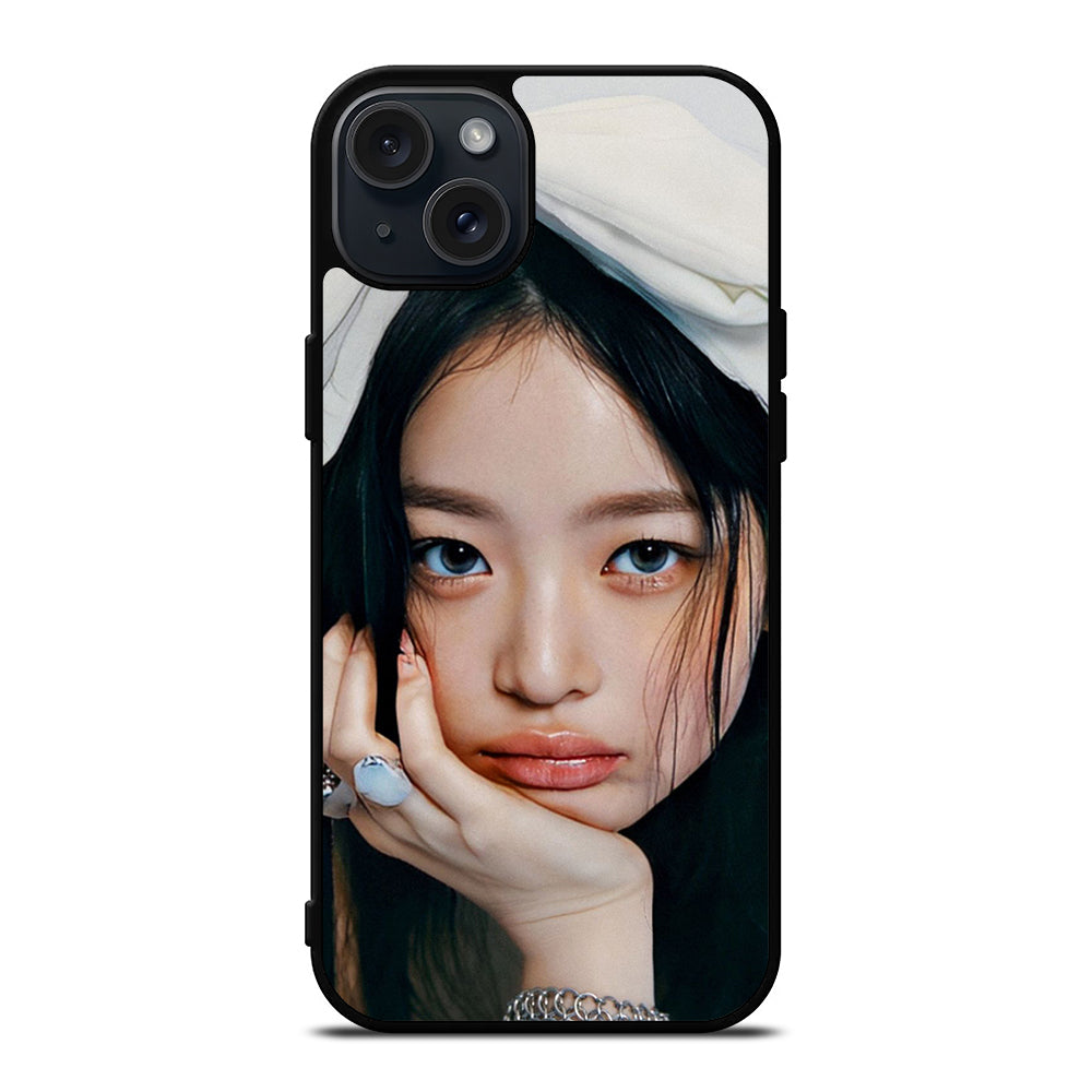 NEWJEANS HANNI KPOP FACE iPhone 15 Plus Case Cover