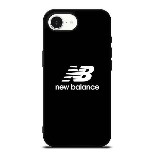 NEW BALANCE BLACK LOGO iPhone 16e Case Cover