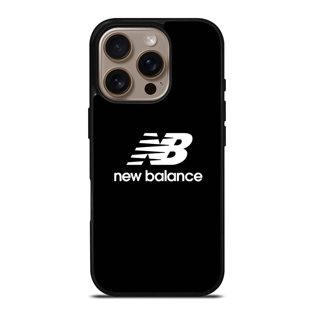 NEW BALANCE BLACK LOGO iPhone 16 Pro Case Cover