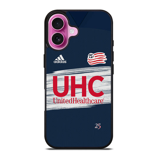 NEW ENGLAND REVOLUTION JERSEY 2 iPhone 16 Plus Case Cover