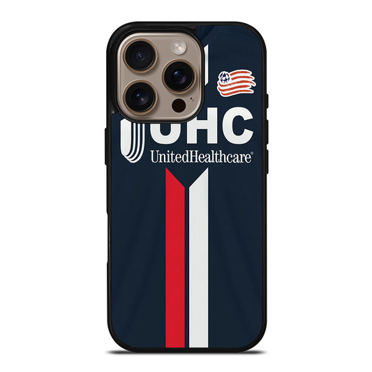 NEW ENGLAND REVOLUTION JERSEY iPhone 16 Pro Case Cover