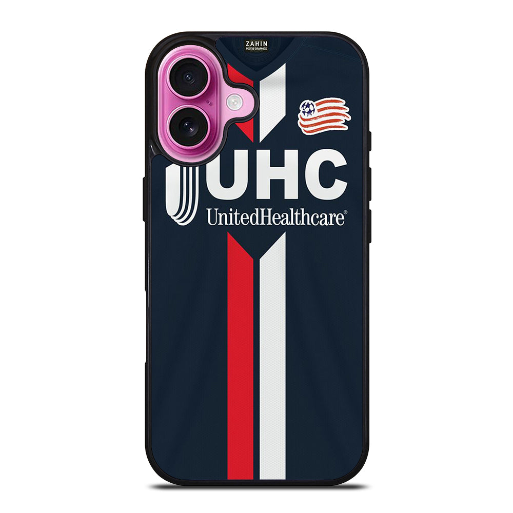 NEW ENGLAND REVOLUTION JERSEY iPhone 16 Plus Case Cover