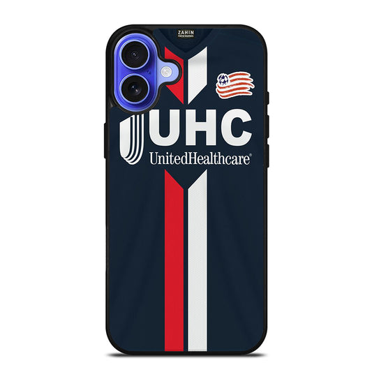 NEW ENGLAND REVOLUTION JERSEY iPhone 16 Case Cover