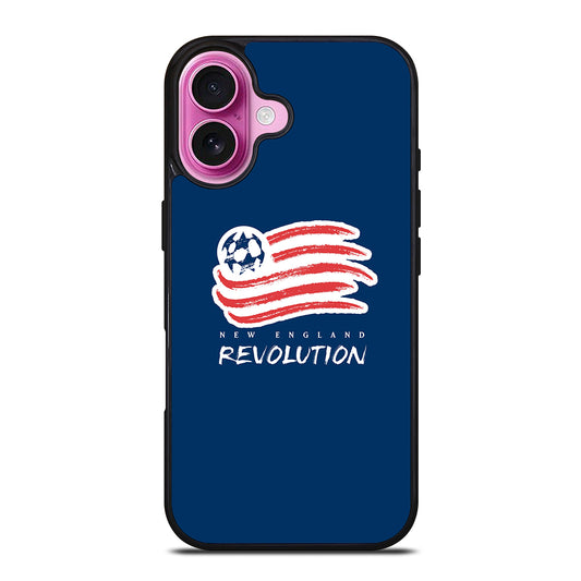 NEW ENGLAND REVOLUTION LOGO iPhone 16 Plus Case Cover