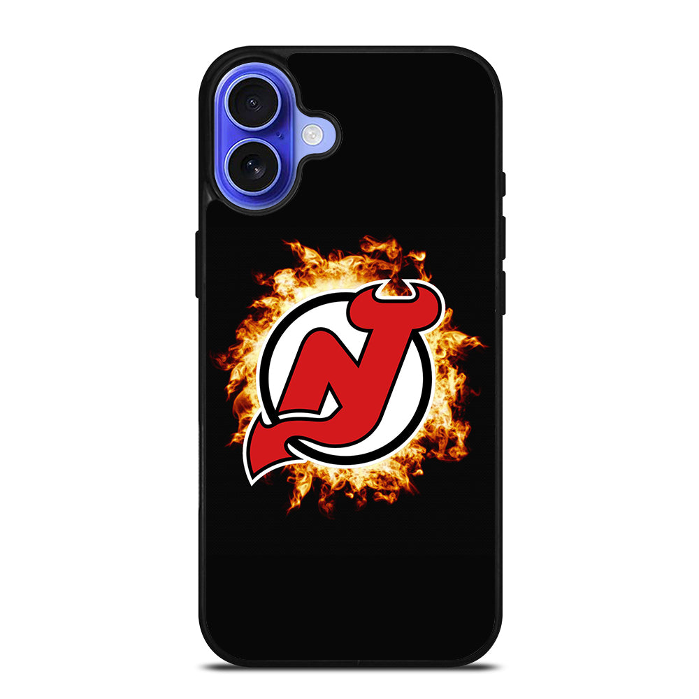 NEW JERSEY DEVILS LOGO 3 iPhone 16 Case Cover