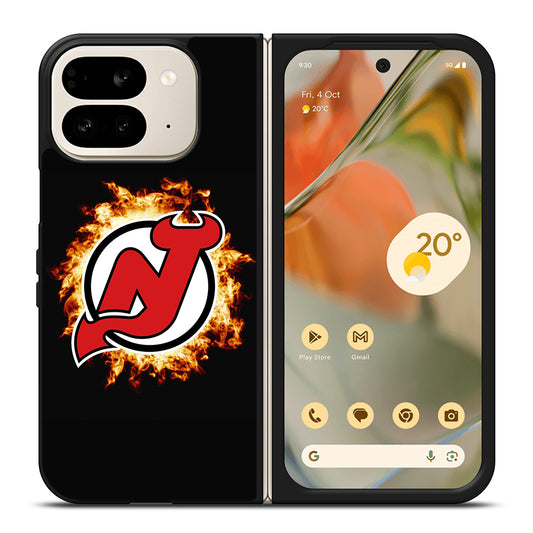 NEW JERSEY DEVILS LOGO 3 Google Pixel 9 Pro Fold Case Cover