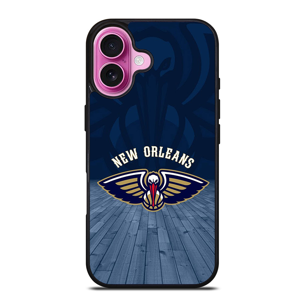 NEW ORLEANS PELICANS NBA ICON iPhone 16 Plus Case Cover