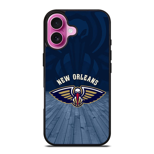NEW ORLEANS PELICANS NBA ICON iPhone 16 Plus Case Cover