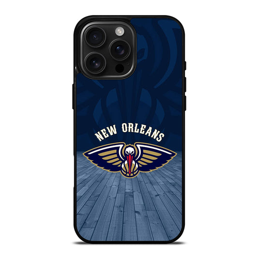 NEW ORLEANS PELICANS NBA ICON iPhone 16 Pro Max Case Cover