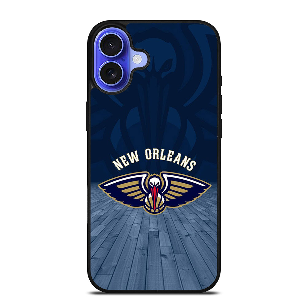 NEW ORLEANS PELICANS NBA ICON iPhone 16 Case Cover