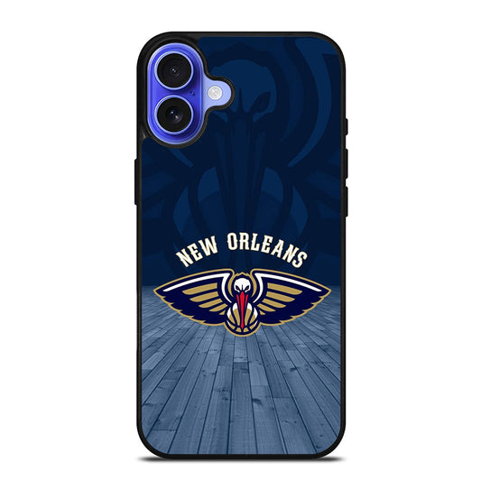 NEW ORLEANS PELICANS NBA ICON iPhone 16 Case Cover