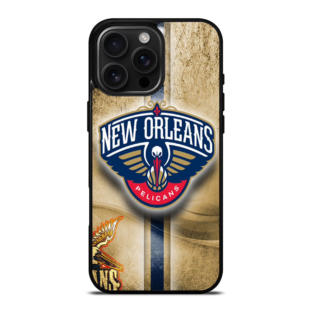 NEW ORLEANS PELICANS NBA LOGO iPhone 16 Pro Max Case Cover