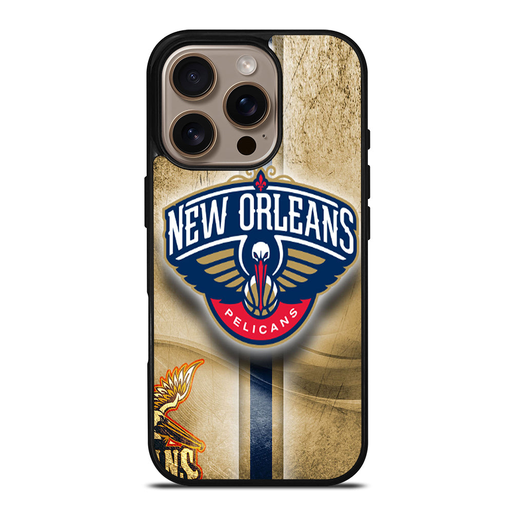 NEW ORLEANS PELICANS NBA LOGO iPhone 16 Pro Case Cover
