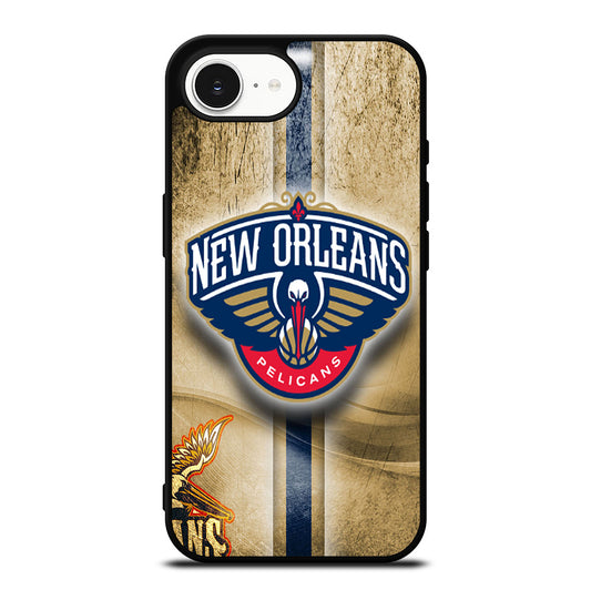 NEW ORLEANS PELICANS NBA LOGO iPhone 16e Case Cover