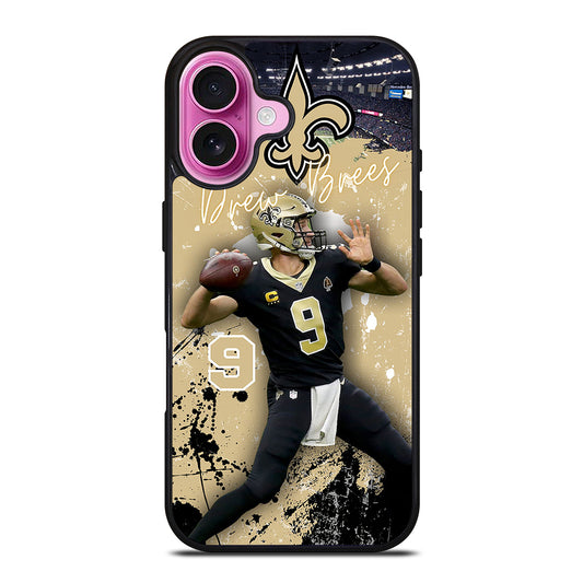 NEW ORLEANS SAINTS DREW BREES BEST iPhone 16 Plus Case Cover