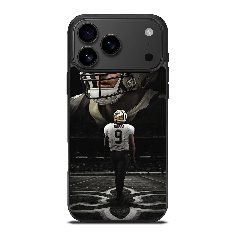 NEW ORLEANS SAINTS DREW BREES NFL iPhone 17 Pro Max Case Cover