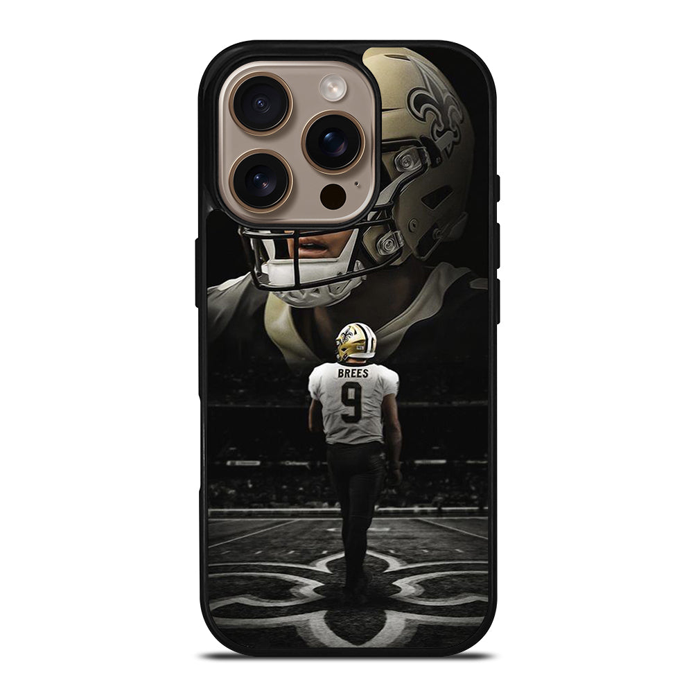 NEW ORLEANS SAINTS DREW BREES NFL iPhone 16 Pro Case Cover