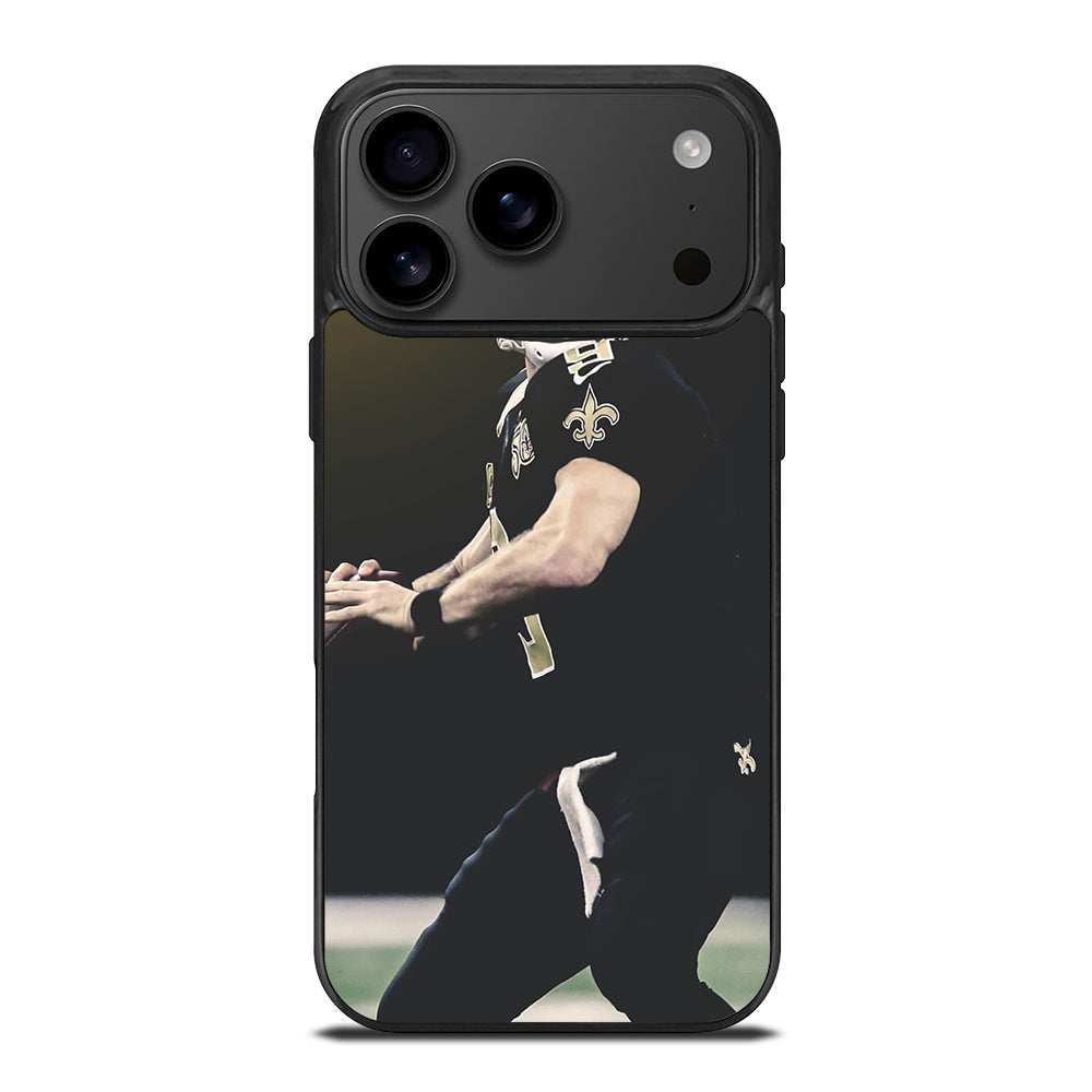 NEW ORLEANS SAINTS DREW BREES PLAYER iPhone 17 Pro Max Case Cover