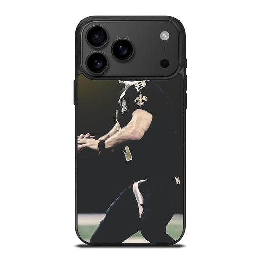 NEW ORLEANS SAINTS DREW BREES PLAYER iPhone 17 Pro Max Case Cover