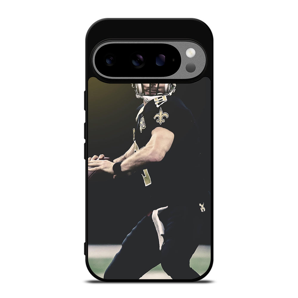 NEW ORLEANS SAINTS DREW BREES PLAYER Google Pixel 9 Pro XL Case Cover