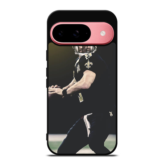NEW ORLEANS SAINTS DREW BREES PLAYER Google Pixel 9 Case Cover