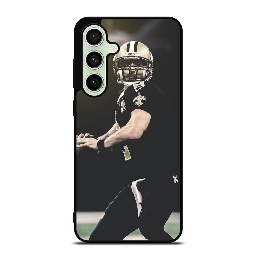 NEW ORLEANS SAINTS DREW BREES PLAYER Samsung Galaxy S24 FE Case Cover