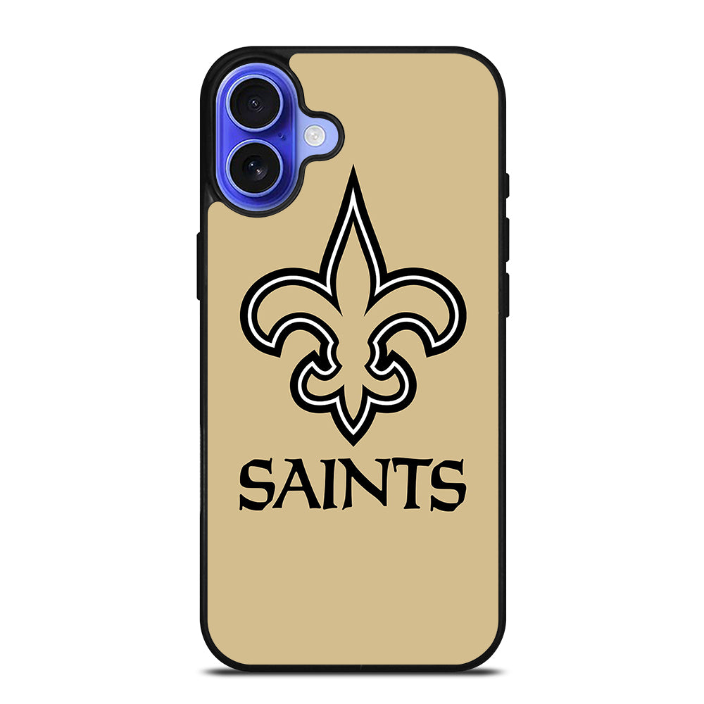 NEW ORLEANS SAINTS LOGO 2 iPhone 16 Case Cover