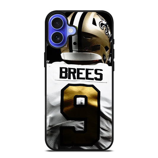 NEW ORLEANS SAINTS NFL DREW BREES iPhone 16 Case Cover